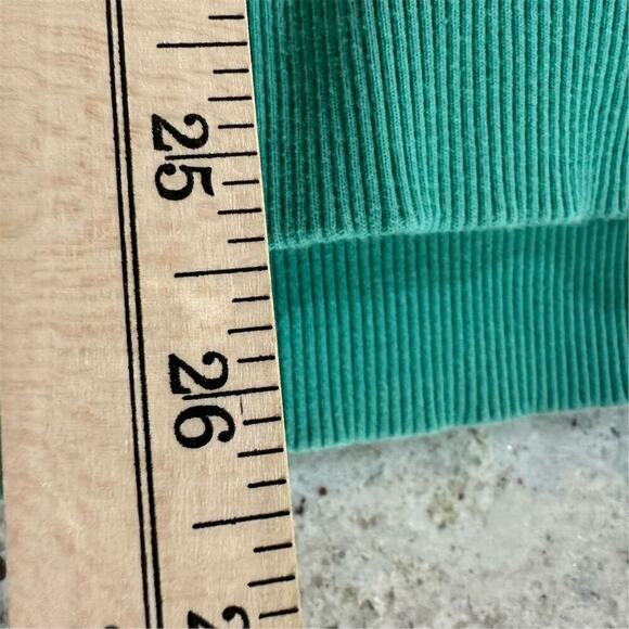 American Eagle Unisex XS Green Graphic Crewneck Pullover Sweater - Picture 5 of 10